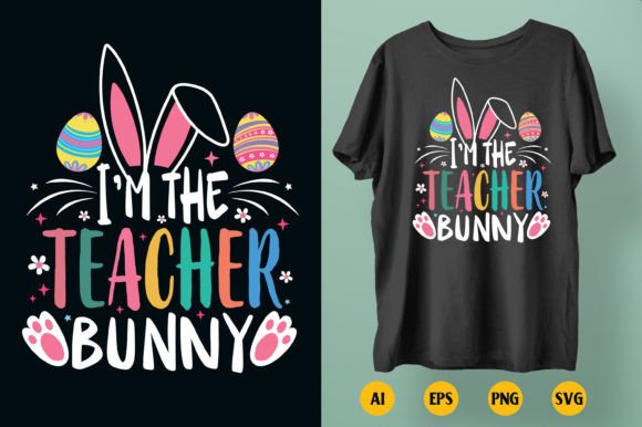 Easter Day T-shirt Design 09: Graphics & T-Shirt Designs