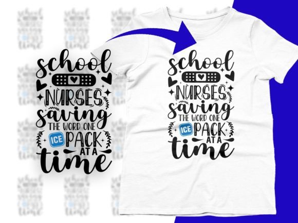 School Nurses Saving the World Nurse Svg