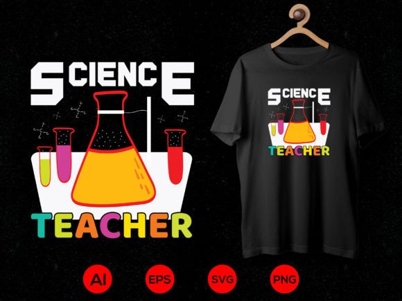Science T-Shirt Design 01: Graphics & T-Shirt Designs